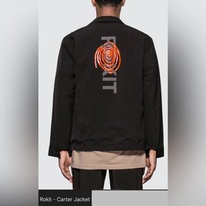 ROKIT Carter Courtside Lightweight Snap Button Jacket
BLK/Orange/Gray, XL, NWT